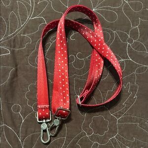 Red Polka Dot Lanyard